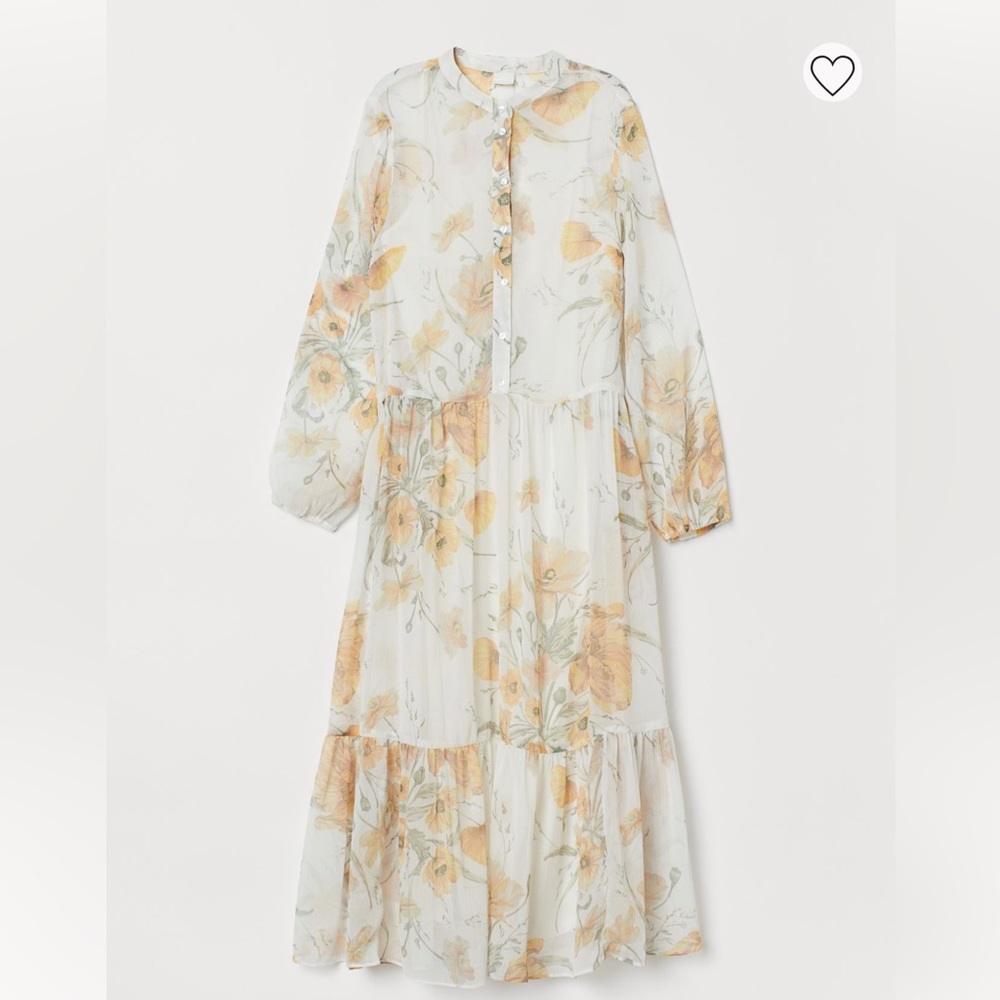 Dress with Flounce